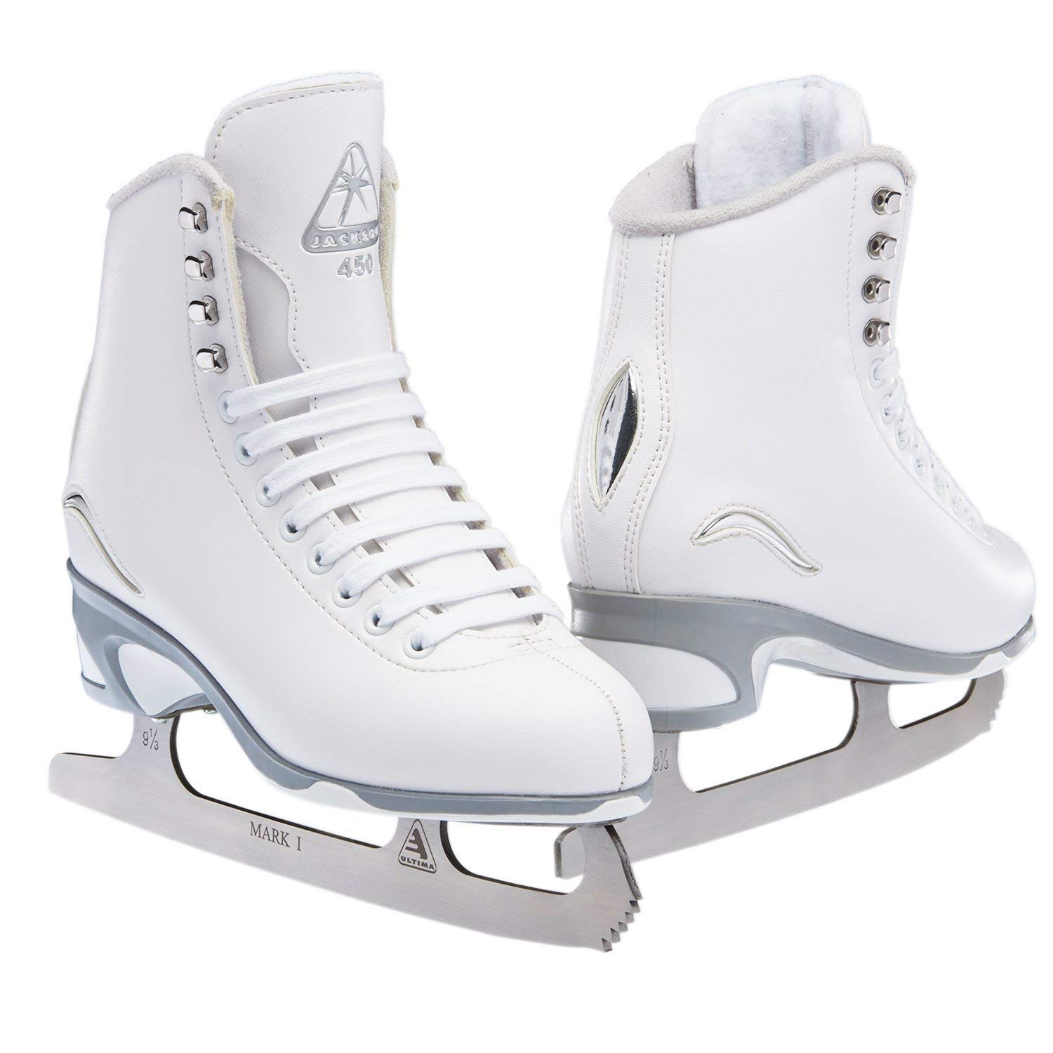 Jackson Ultima Finesse Women's Girls Figure Skates - Premium Ice Skating Boots for Beginners & Professionals - Perfect for Ice Rinks, Competitions & Recreational Skating