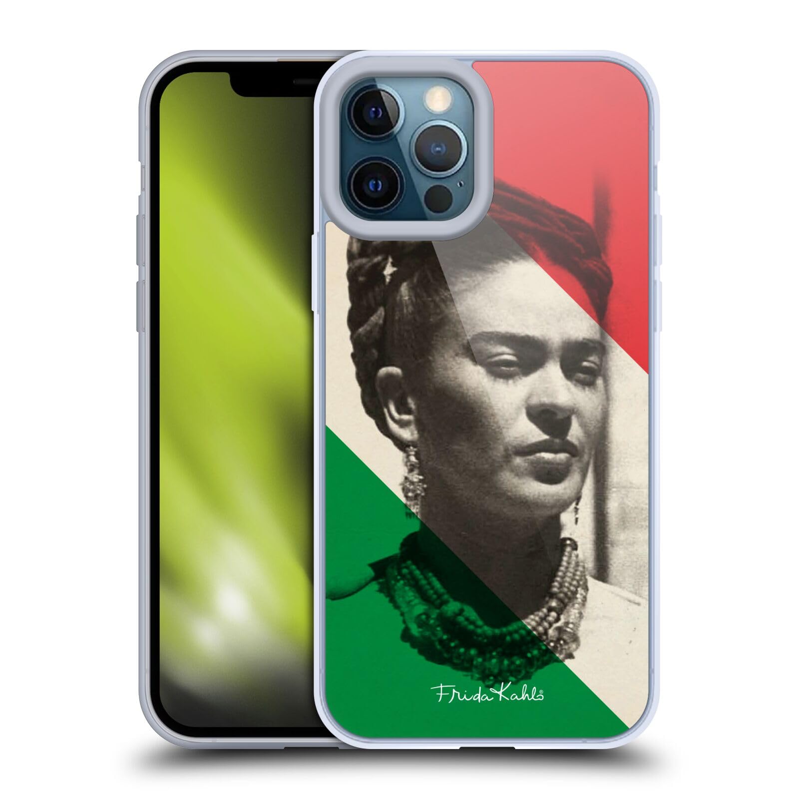 Frida Kahlo iPhone 12 Pro Max Case - Officially Licensed Portrait & Quote Soft Gel Cover | Artistic Phone Protection for Women, Artists & Art Lovers | Perfect Gift for Birthdays & Holidays