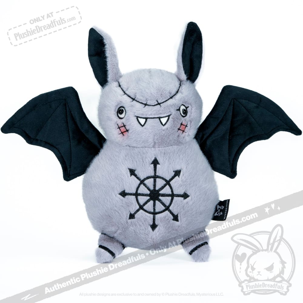 Plushie Dreadfuls ADHD Bat - Soft Stuffed Animal Toy for Kids & Adults | Cute Sensory Plush for Anxiety Relief, ADHD Support & Comfort