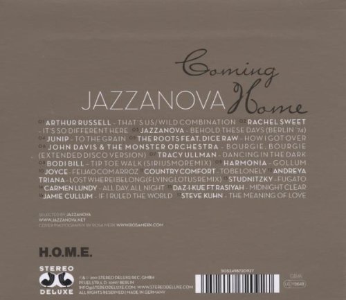 Coming Home By Jazzanova - Relaxing Jazz Music Album for Home, Work & Study | Perfect for Stress Relief & Focus