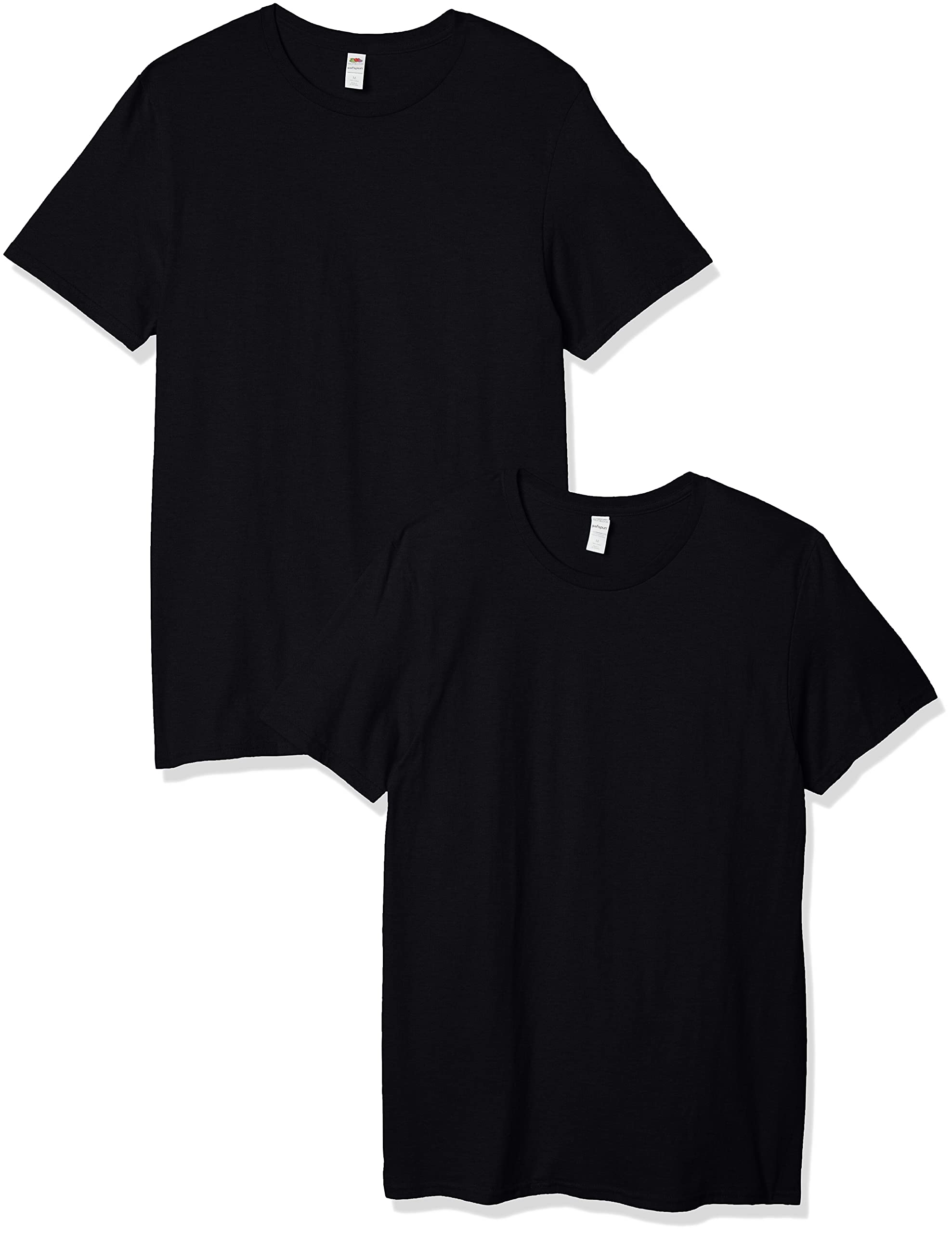Fruit of the Loom Men's Lightweight Cotton T-Shirts - Short & Long Sleeve Comfort Fit Casual Tees for Everyday Wear, Gym, and Outdoor Activities