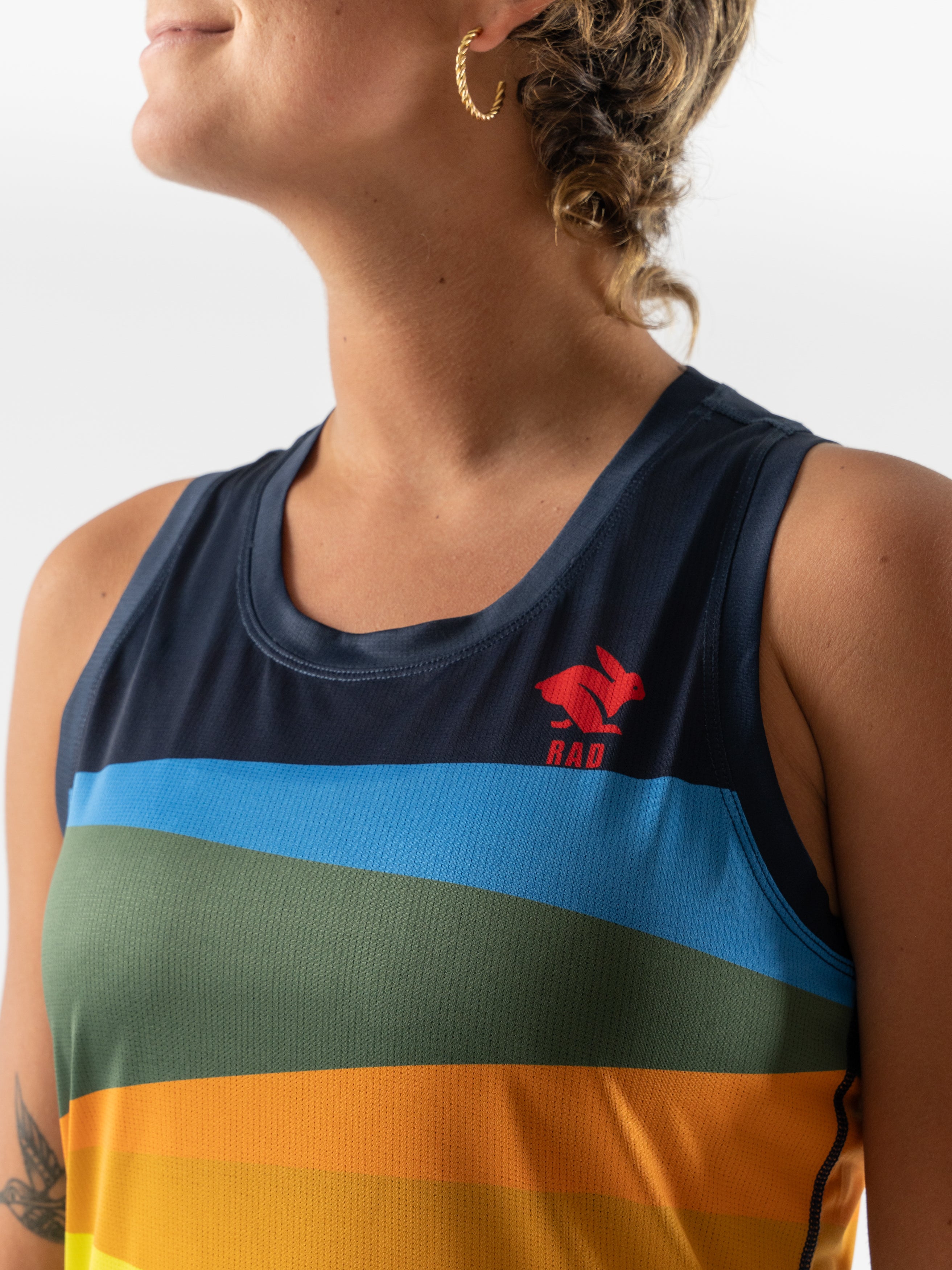 Rad Tank Tops for Women - Soft Breathable Cotton Casual & Workout T-Shirts - Perfect for Yoga, Gym, Running and Everyday Wear