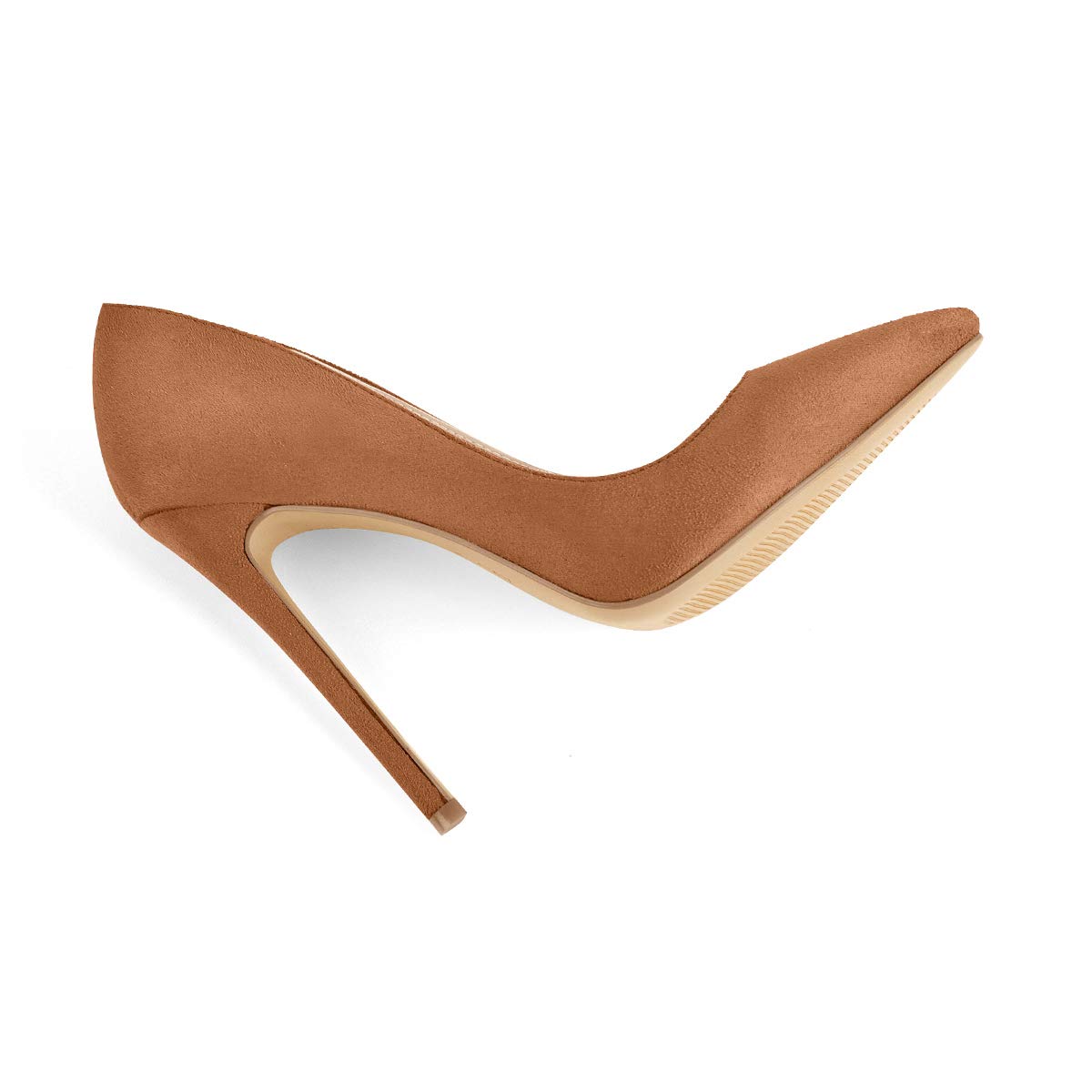 Richealnana Women's Classic Pointed Toe High Heel Pumps - 4.7 Inch Sexy Stiletto Heels for Office, Party & Special Occasions