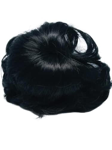 Honbon Hair Juda Hair Accessories - Synthetic Messy Bun Hairpiece for Women & Girls (1pc) | Perfect for Cosplay, Costume Parties & Everyday Hairstyling