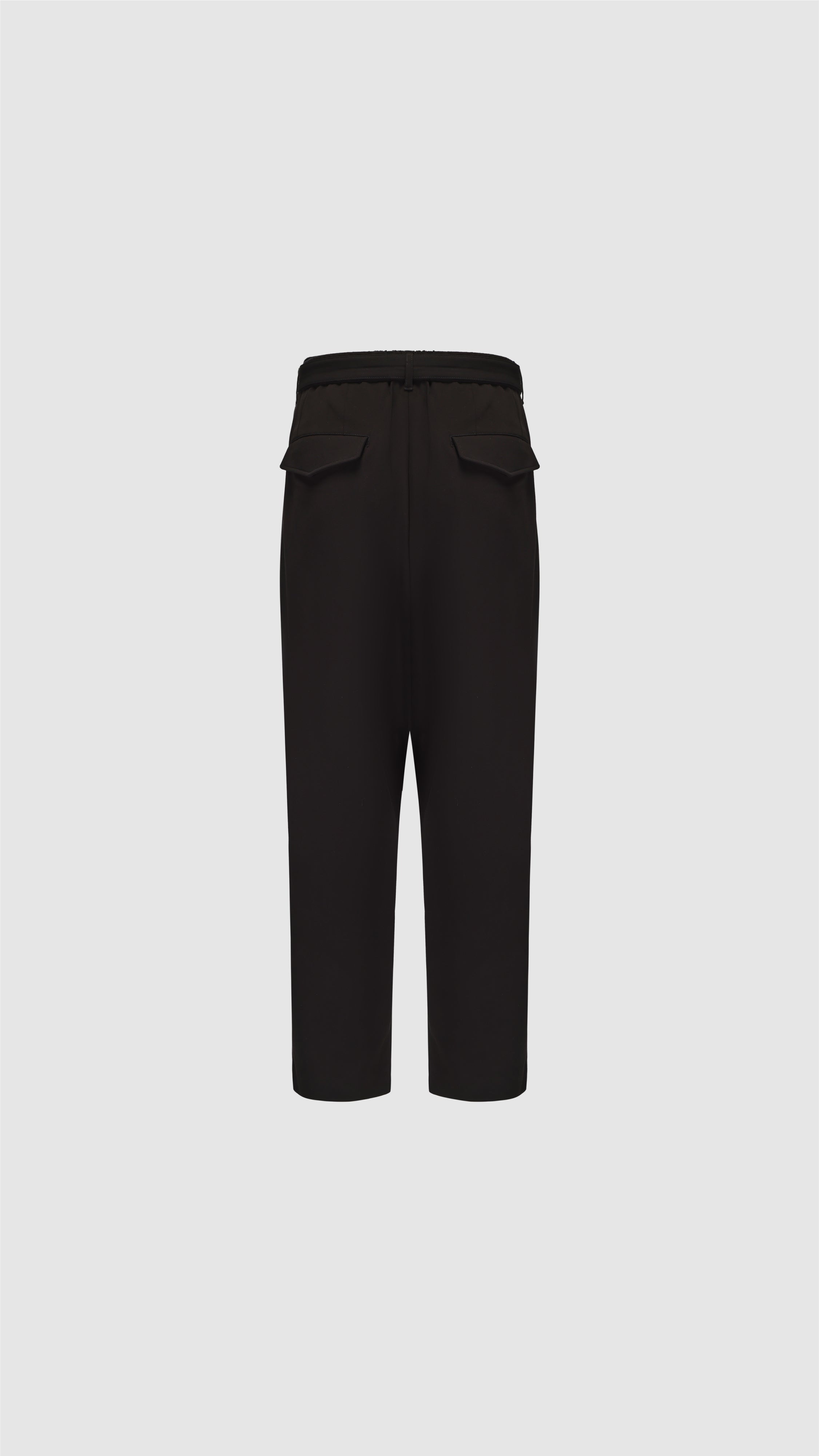 Tencil Cotton Polyester Spandex Wide Tapered Pants for Women - Comfortable Stretch Casual Trousers (Size 12) | Perfect for Work, Travel & Everyday Wear