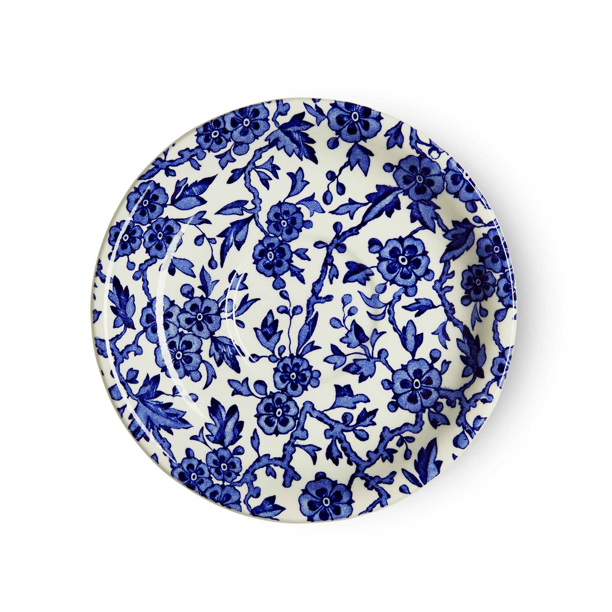Burleigh Blue Arden Dinnerware Set - Elegant Ceramic Plates, Bowls & Mugs for Fine Dining & Home Entertaining