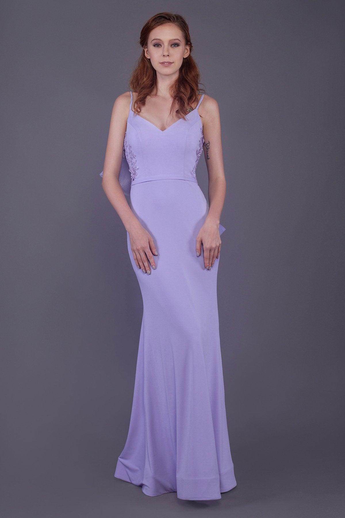 Elegant Mermaid Floor Length Knitted Fabric Bridesmaid Dress PR3511 - Perfect for Weddings, Prom, Evening Parties & Formal Events