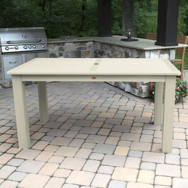 Outdoor Rectangular Counter Height Dining Table - Weather-Resistant Patio Furniture for Backyard, Deck, and Garden Dining - Perfect for Entertaining Guests