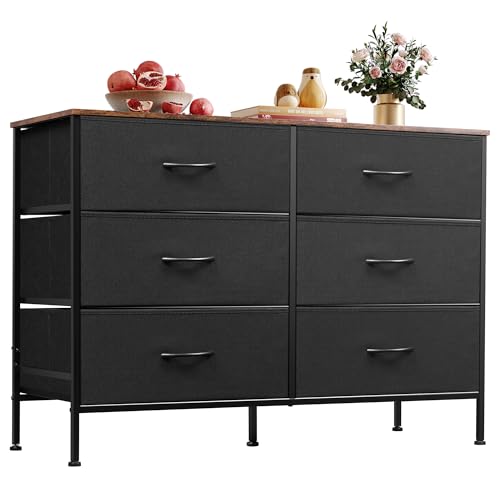 Black and Rustic Brown