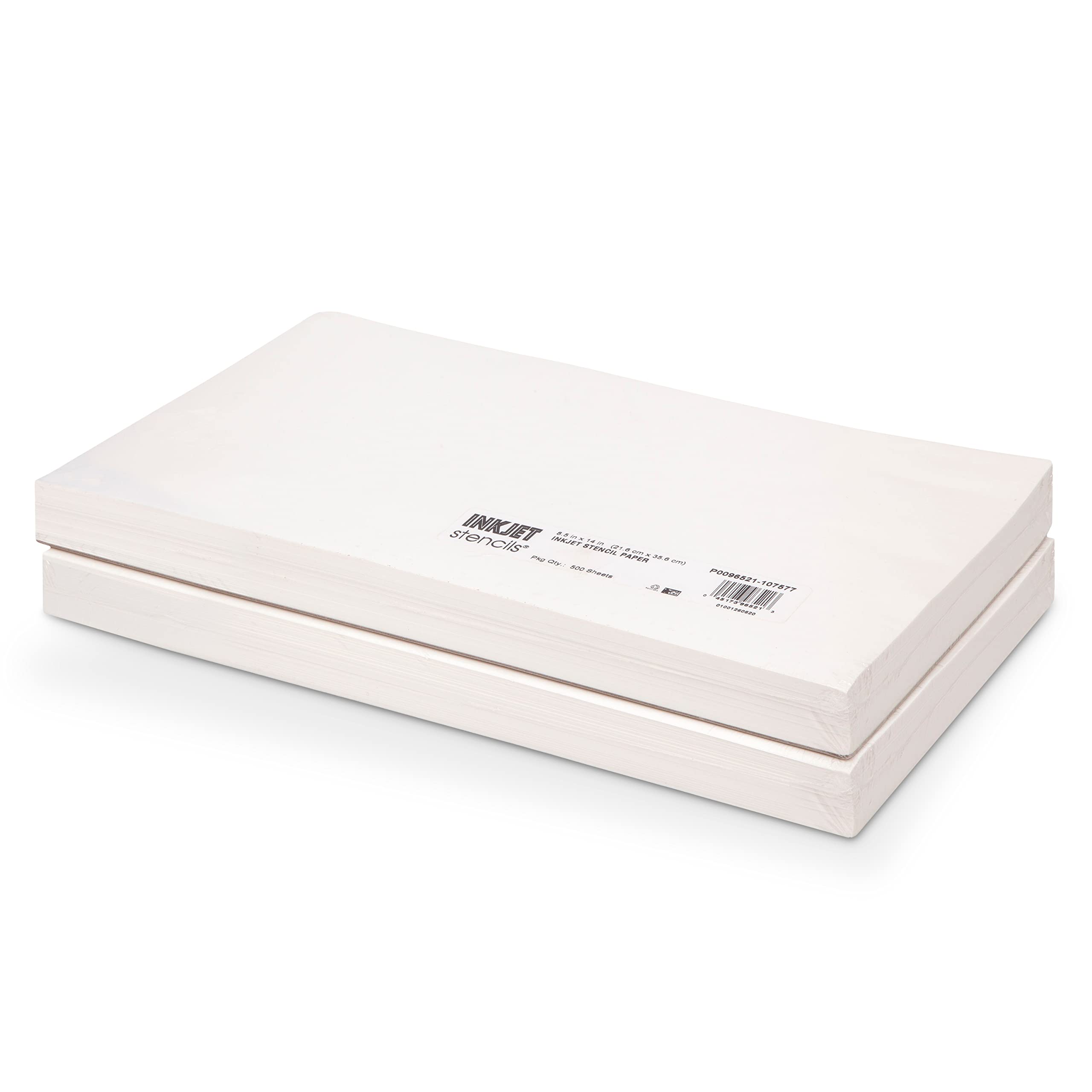 Inkjet Stencils® Tracing Paper - 500 Sheets Ream | High-Quality Inkjet Printer Stencil Paper | Thin Flexible Tattoo Transfer Paper | Made in USA | 14
