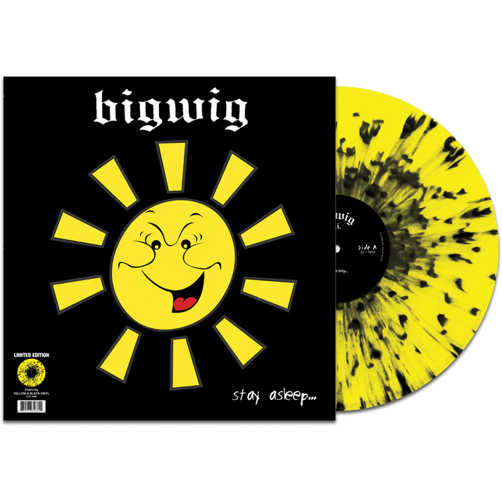 Bigwig Stay Asleep Color Vinyl LP - Limited Edition Punk Rock Record for Collectors & Music Lovers - Perfect for Home Listening, Gifts & Vinyl Collections