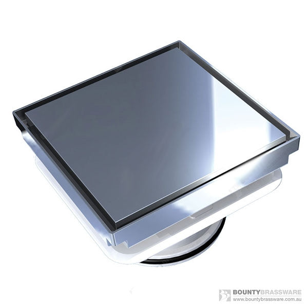 ART Australia Bermuda Deluxe Megaflex Reflections Square Mirror 150x100mm - Perfect for Bathroom Vanity, Bedroom Decor & DIY Home Projects