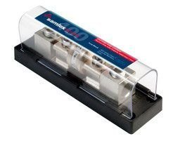 Samlex DC Class T Fuse Block with 400 Amp Fuse - Heavy Duty Marine & RV Electrical Protection for Battery Systems and Solar Power Applications