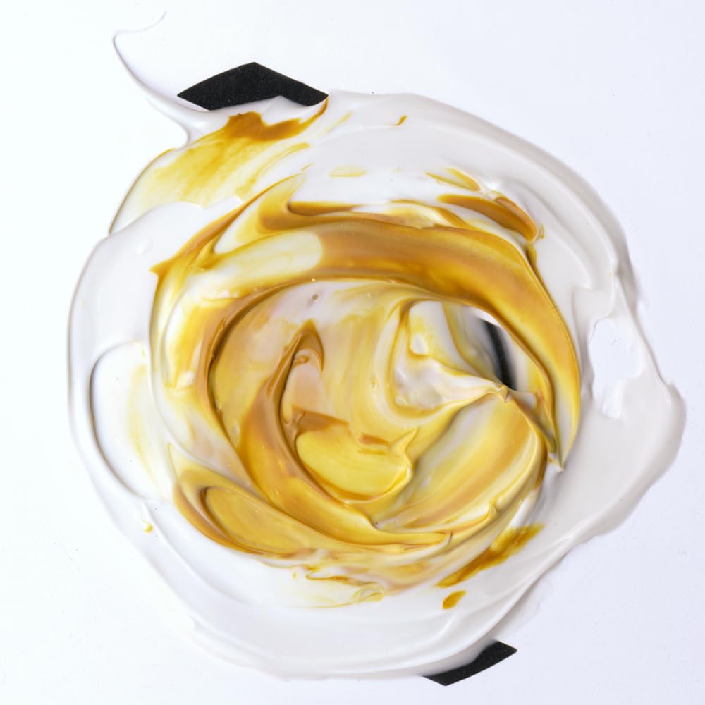 GOLDEN Hard Molding Paste - 128 fl oz Professional Acrylic Medium for Artists | Semi-Opaque Texture for Sculpting, Mixed Media & DIY Crafts