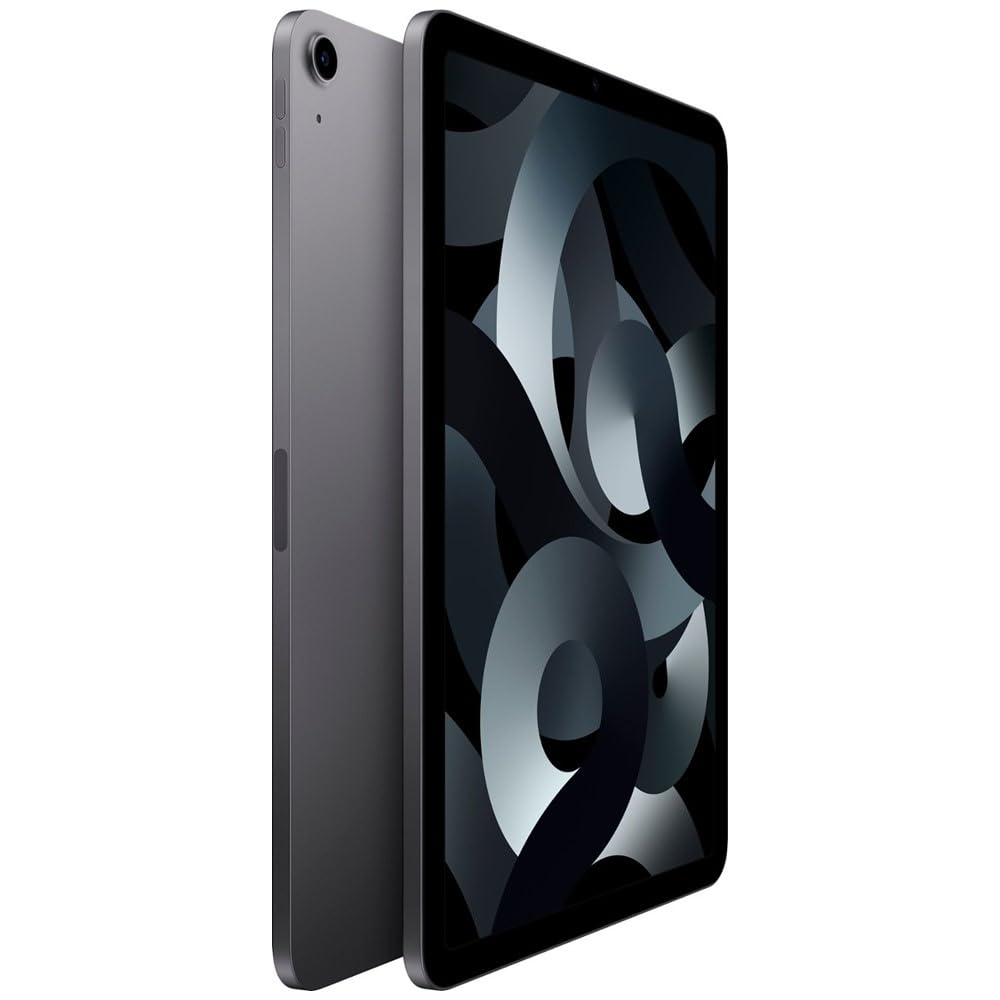 Apple iPad Air 5th Generation (64GB, 8GB RAM) 10.9-inch Wi-Fi + 4G LTE Unlocked Tablet - Space Gray (Renewed) | Perfect for Work, Study & Entertainment On-The-Go
