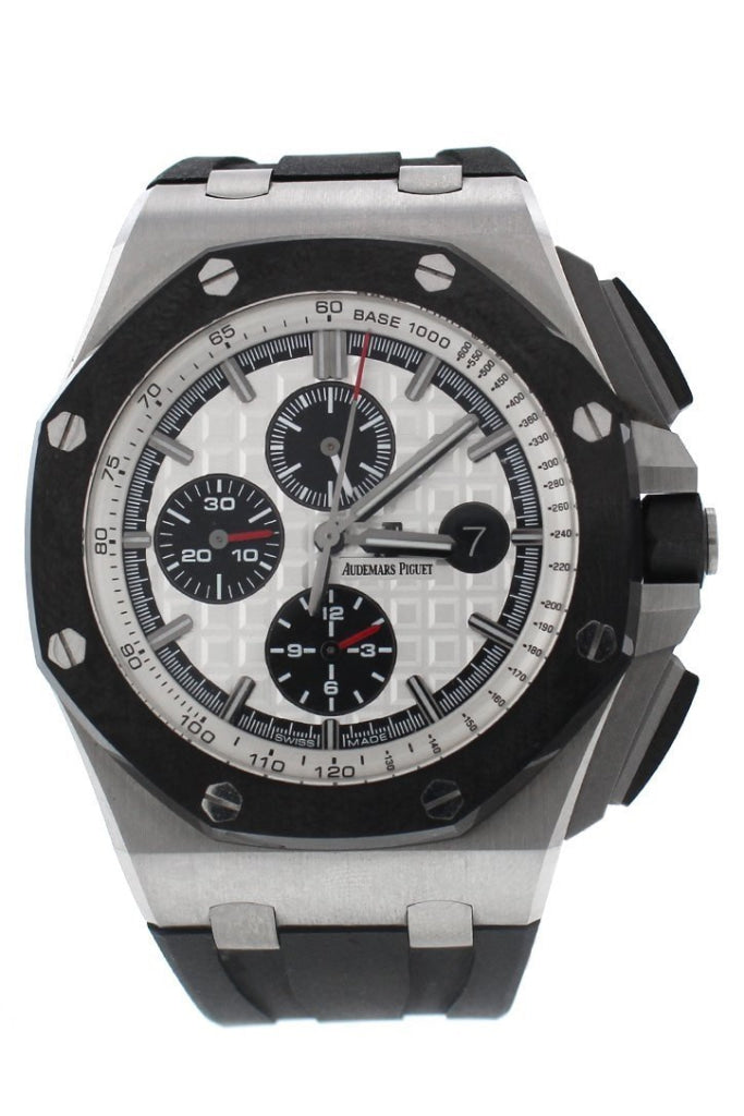 Audemars Piguet Royal Oak Offshore Special Edition 26400SO.OO.A002CA.01 Men's Luxury Watch with Silver Dial - Perfect for Business Meetings & Formal Events