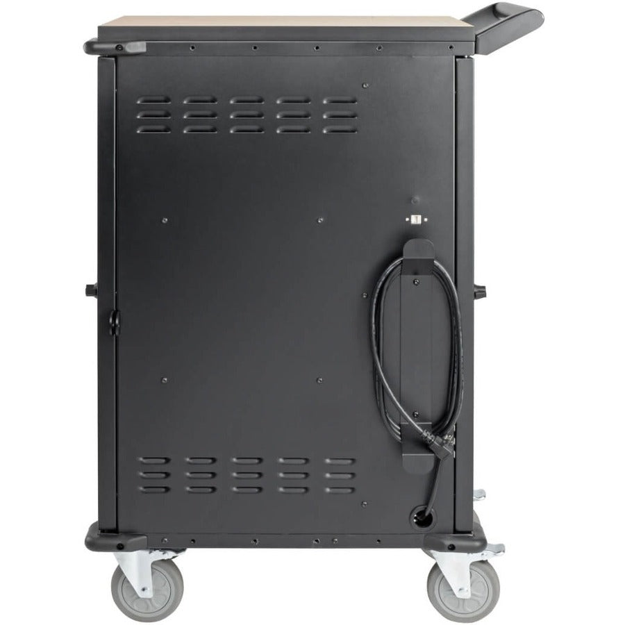 Tripp Lite 27 Device AC Charging Cart - Mobile Charging Station for Schools & Offices - Fast USB Charging for Tablets, Laptops & Phones - Perfect for Classrooms, Libraries & Workplaces