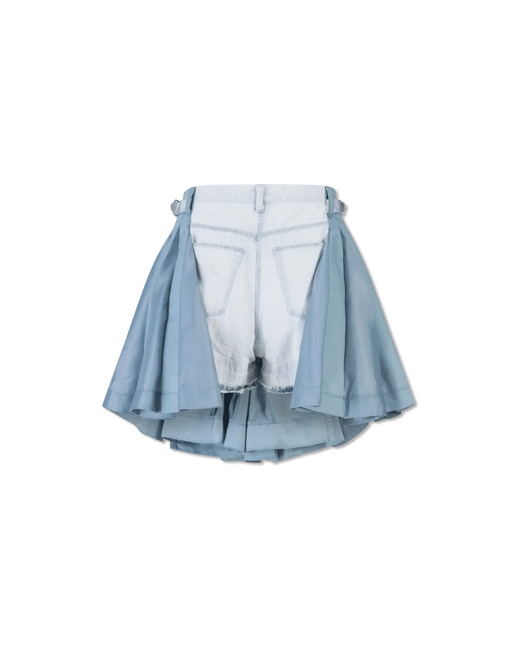 Stylish Women's Denim Skort - High Waisted Stretch Denim Skirt Shorts for Casual Outfits & Summer Fashion | Perfect for Outings, Beach Trips & Daily Wear