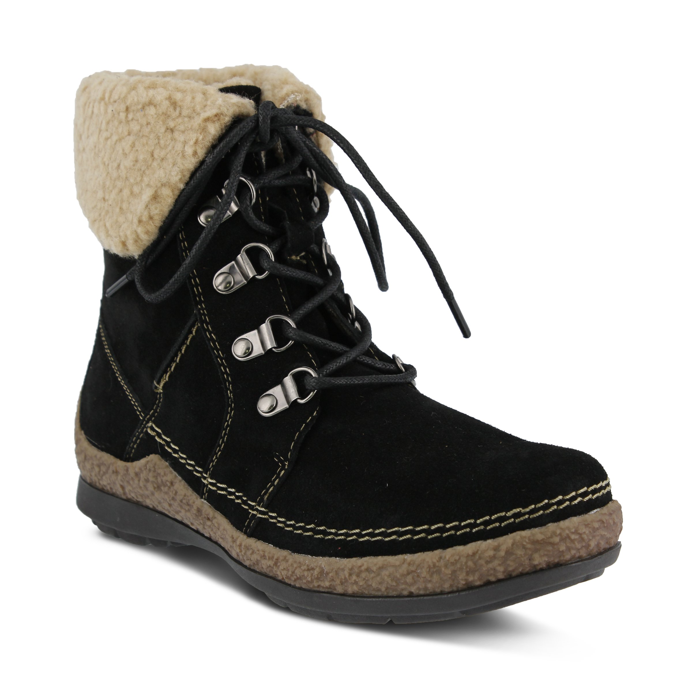 Spring Step Women's Biel Winter Boots - Waterproof Snow Boots with Fur Lining, Slip-Resistant Sole for Cold Weather - Perfect for Snowy Days, Winter Hiking & Outdoor Activities