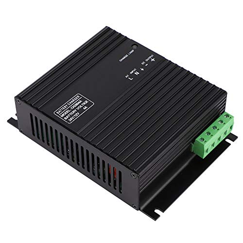 Smart Battery Charger with Over Current Protection & Heat Dissipation - Safe Industrial Battery Charger for Power Tools, Medical Equipment & Emergency Backup