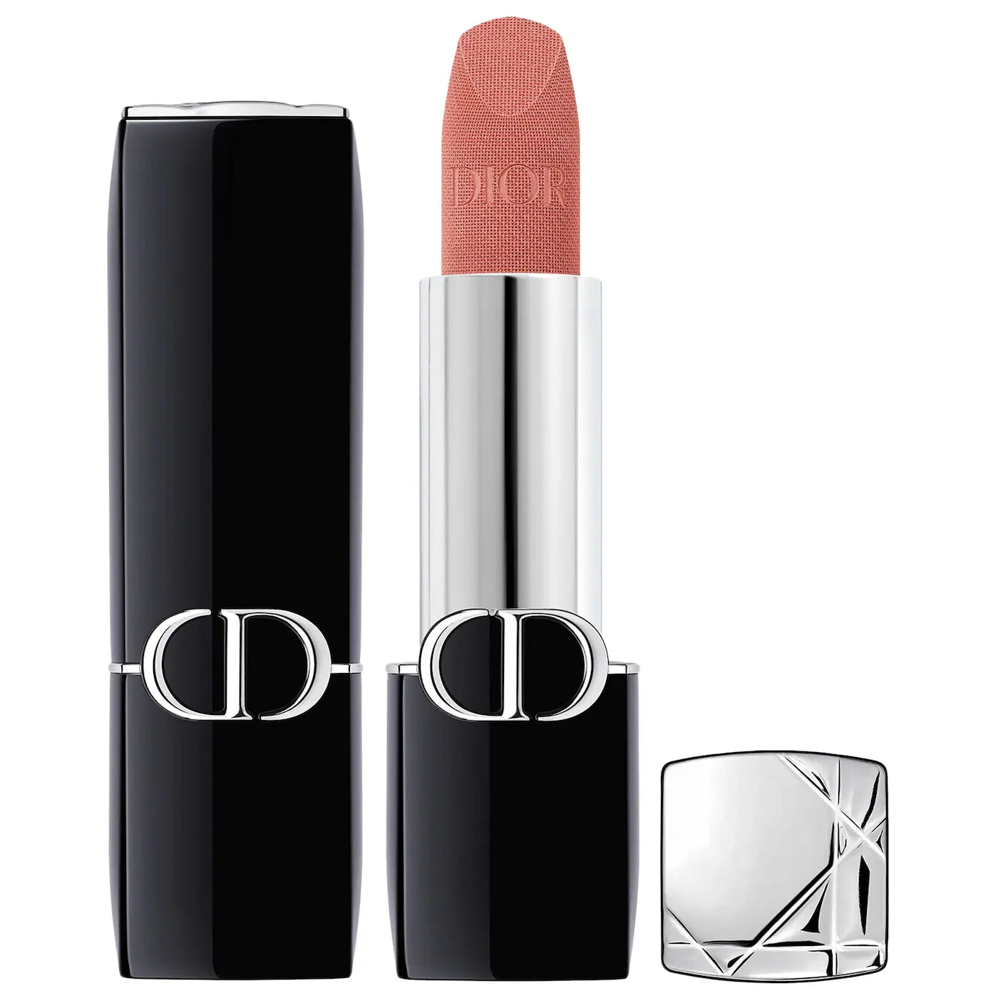 DIOR Rouge Dior Refillable Lipstick - Long Lasting Matte & Satin Finish (Multiple Shades) - Perfect for Everyday Wear, Special Occasions & Gift Giving