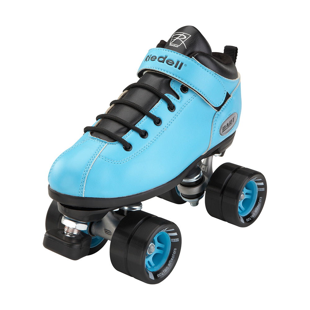 Riedell Dart Package - Premium Roller Skates for Women & Men - Perfect for Indoor & Outdoor Skating, Rinks, and Fitness