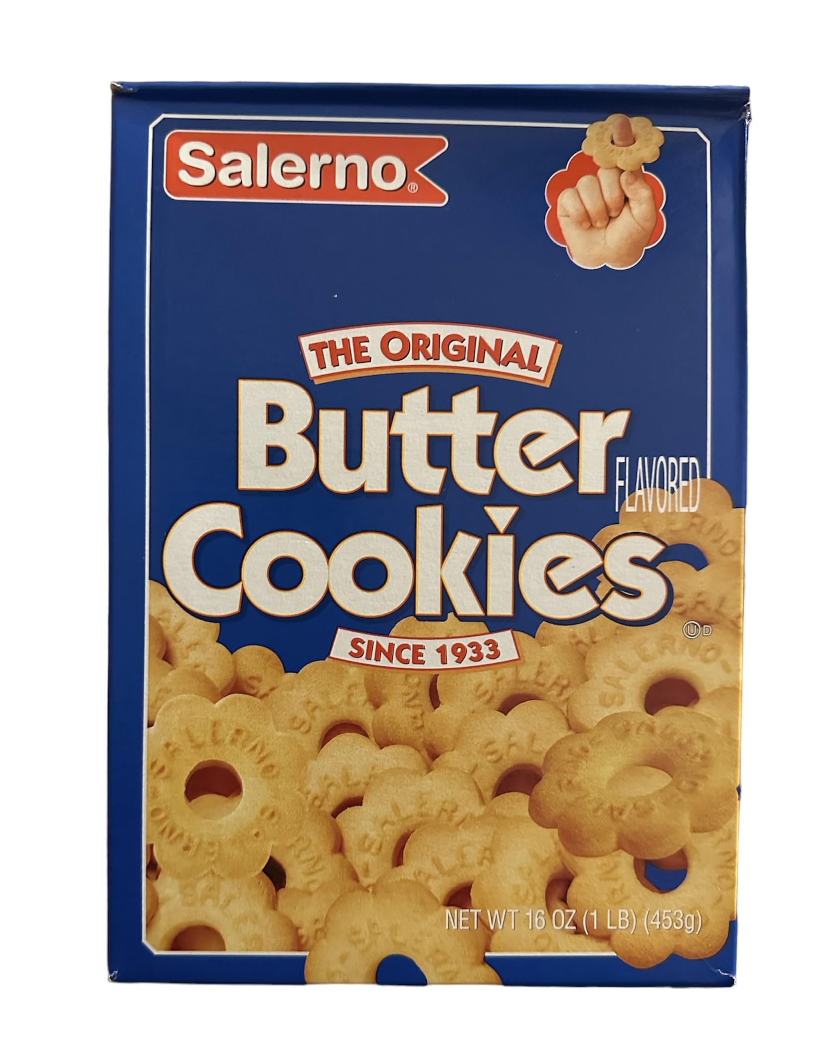 Salerno Butter Cookies - 2 Pack (16 Oz Each) | Delicious Snacks for Parties, Gifts & Office Treats | Premium Munchie Box Curations