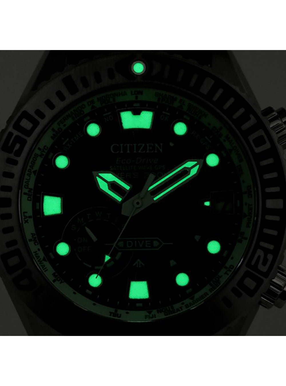 **CITIZEN PROMASTER Eco-Drive Satellite Wave GPS Diver's Watch CC5001-00W - Made in Japan - JDM - Perfect for Scuba Diving, Outdoor Adventures & Luxury Collectors**