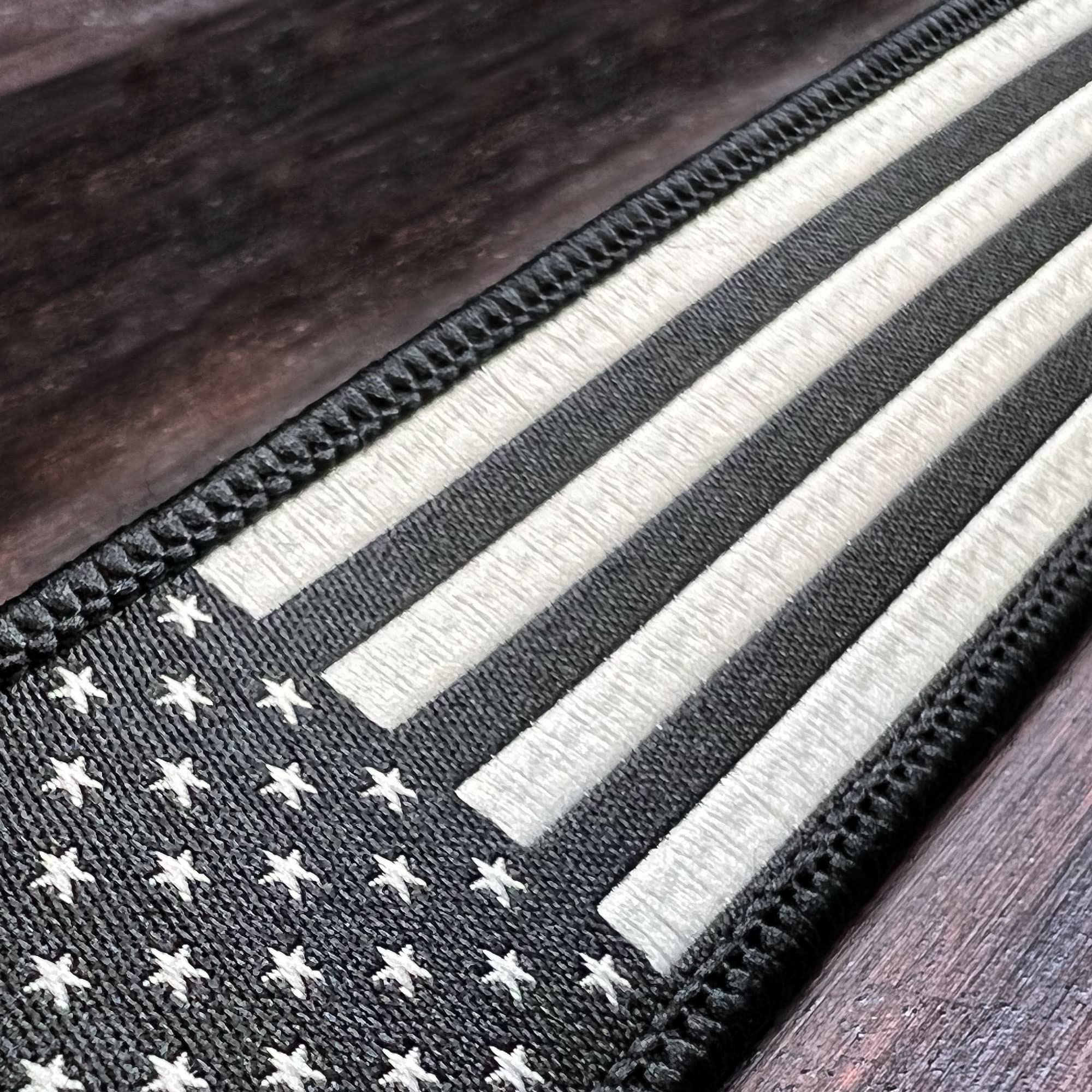 American Flag Jet Tag Keychain Set - 2 Pack for Travel & Gifts