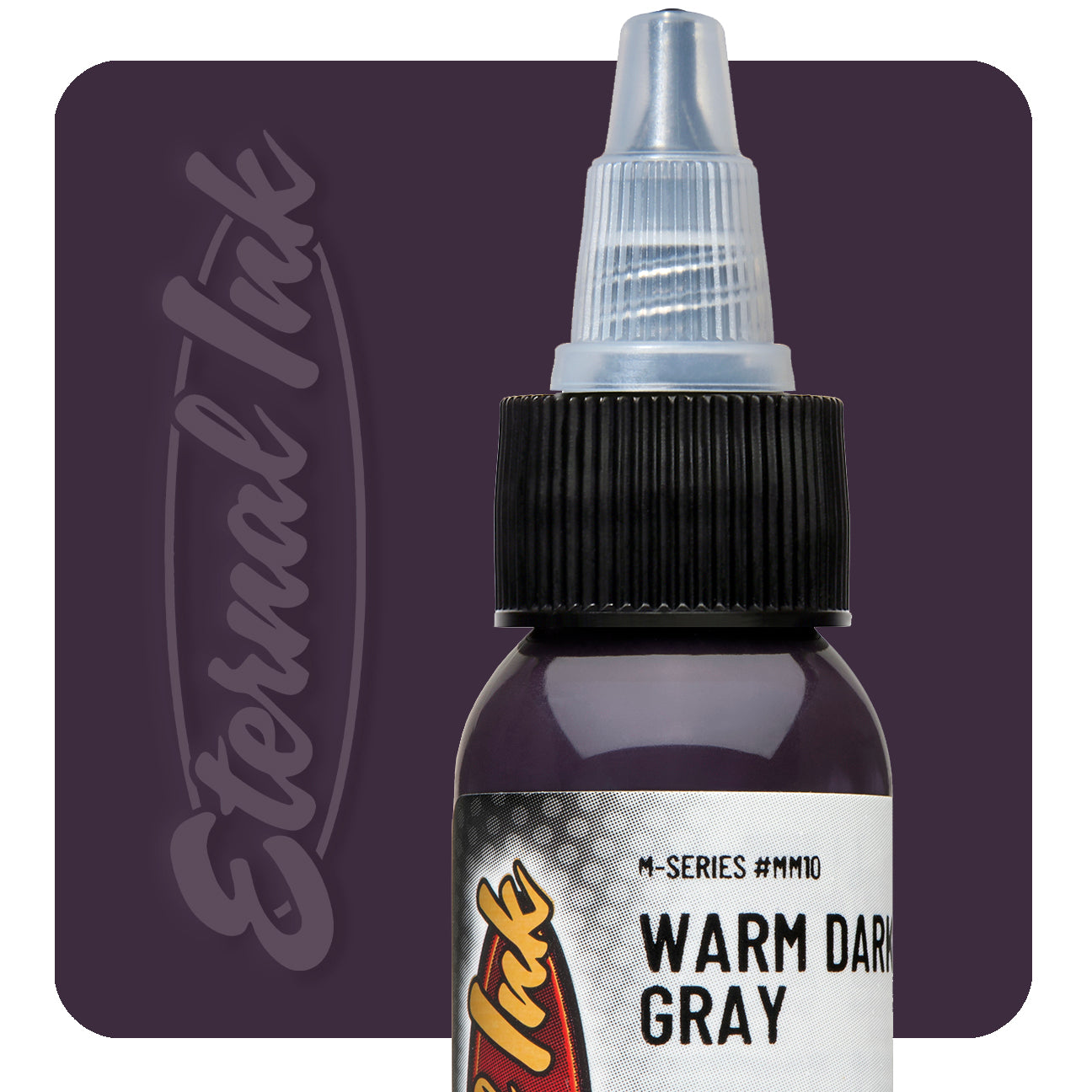 Eternal M Series Warm Dark Gray Ink - 1oz Bottle for Calligraphy, Fountain Pens & Art Projects - Premium Quality Ink for Writing, Drawing & Crafting