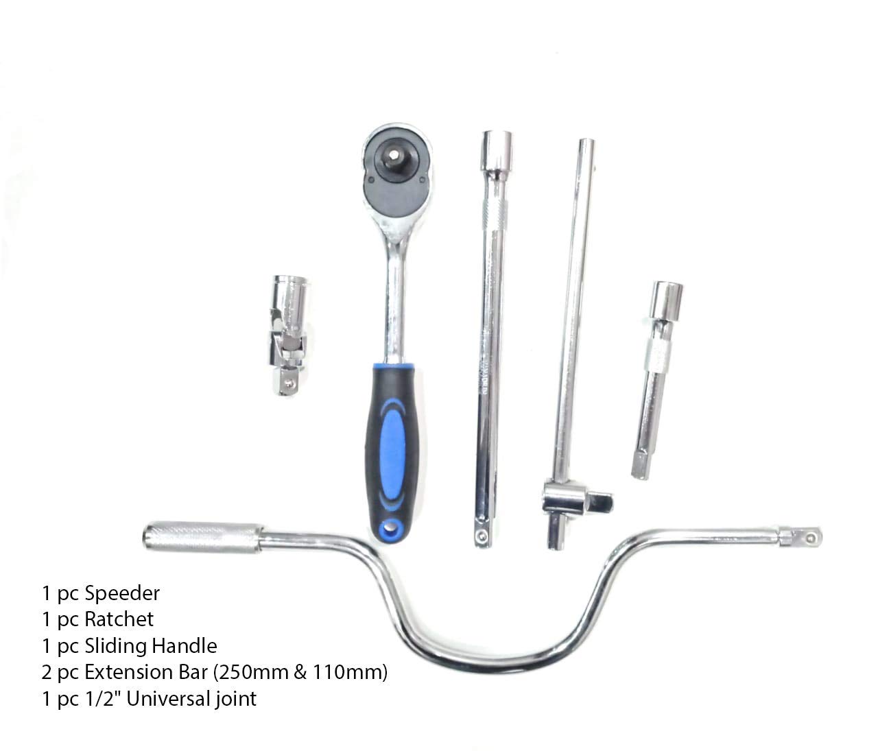 SNE 24-Piece Heavy Duty 1/2