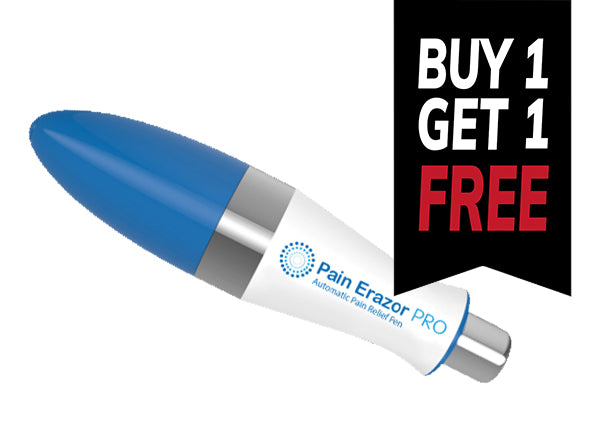 Pain Erazor Pro Muscle Massager - Buy 1 Get 1 Free - Relieve Back Pain & Sore Muscles at Home or Gym