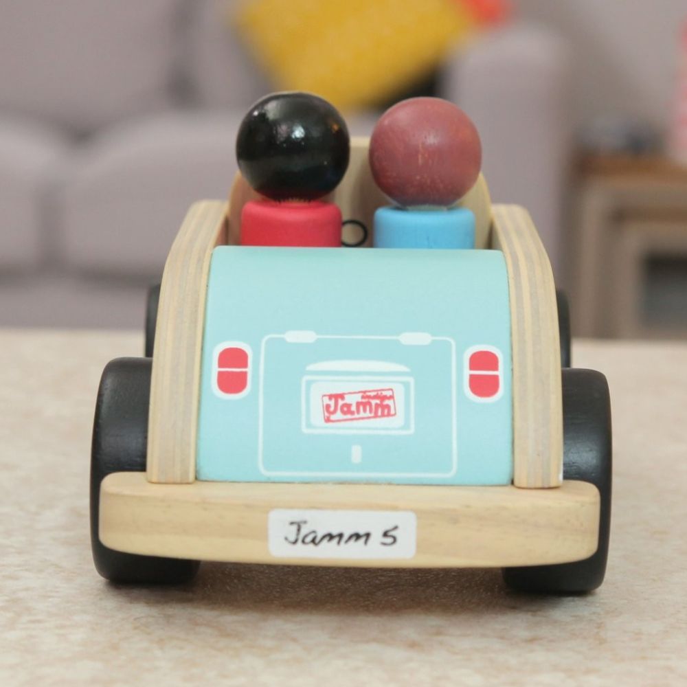 Indigo Jamm Charlie's Car - Premium Kids Ride-On Toy Car with Remote Control & Music - Perfect for Indoor & Outdoor Play, Birthday Gifts, and Toddler Pretend Play