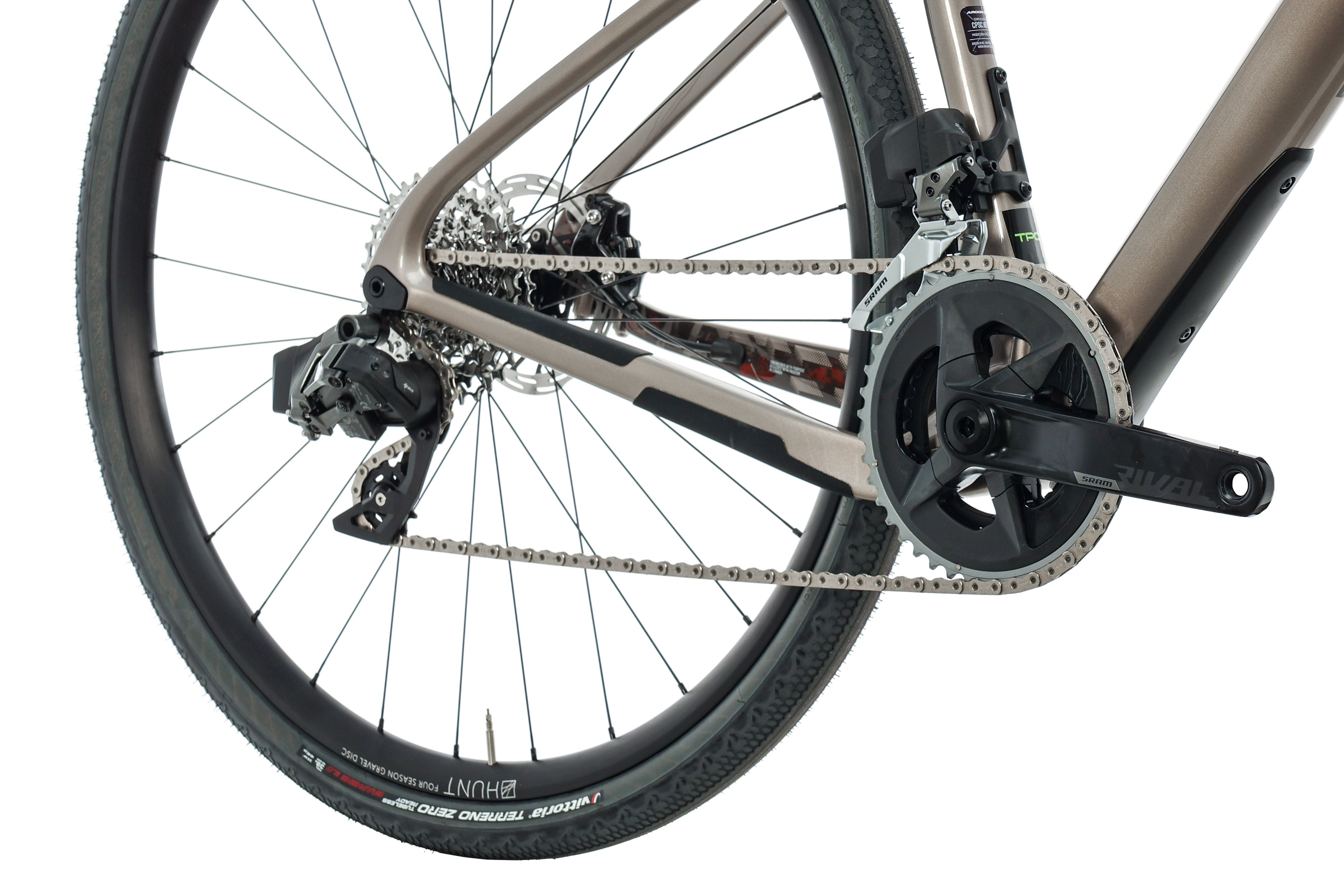 Argon 18 Dark Matter SRAM Rival eTap AXS Gravel Bike 2023 - XX Small | Lightweight Carbon Frame, Electronic Shifting | Perfect for Off-Road Adventures & Long-Distance Cycling