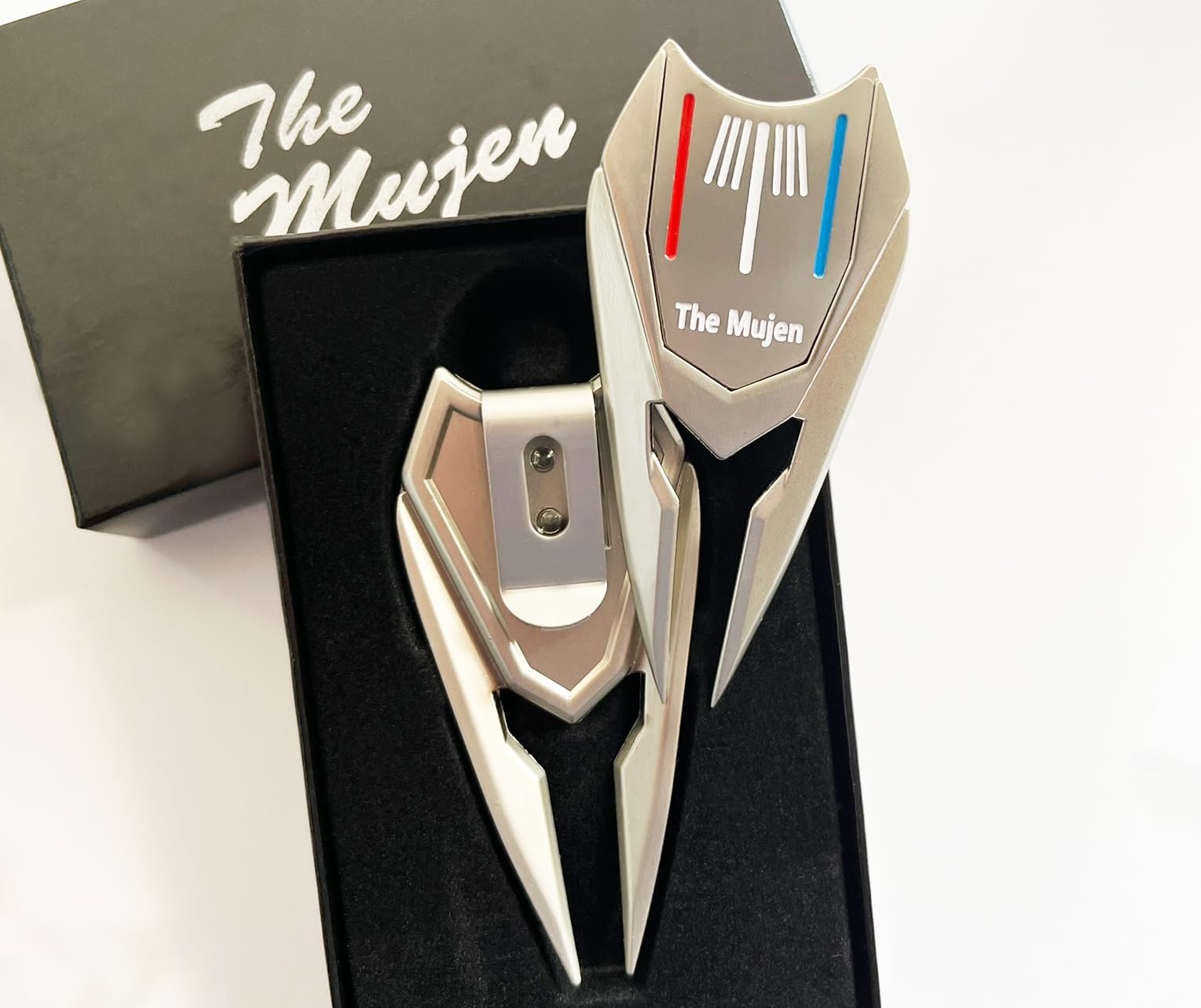 Premium Golf Ball Marker & Alignment Tool Set – Divot Repair, Putting Training Aid with Hat Clip, Cleaner & Club Holder – Perfect Golf Accessories Gift for Men & Women – Ideal for Practice, Tournaments & Casual Play