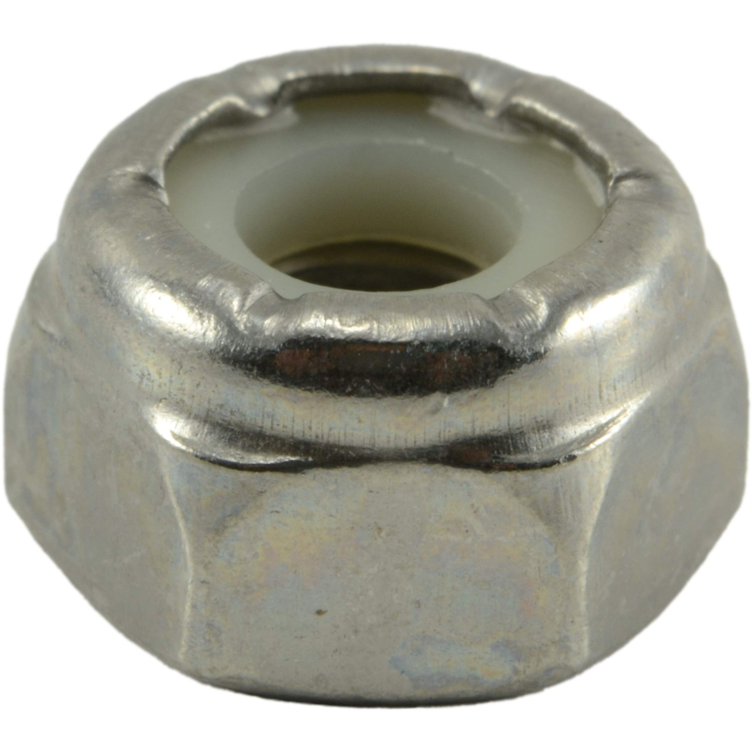 10-32 Fine Nylon Insert Lock Nuts (Pack of 100) - Anti-Vibration Hex Nuts for Automotive, Machinery & DIY Projects