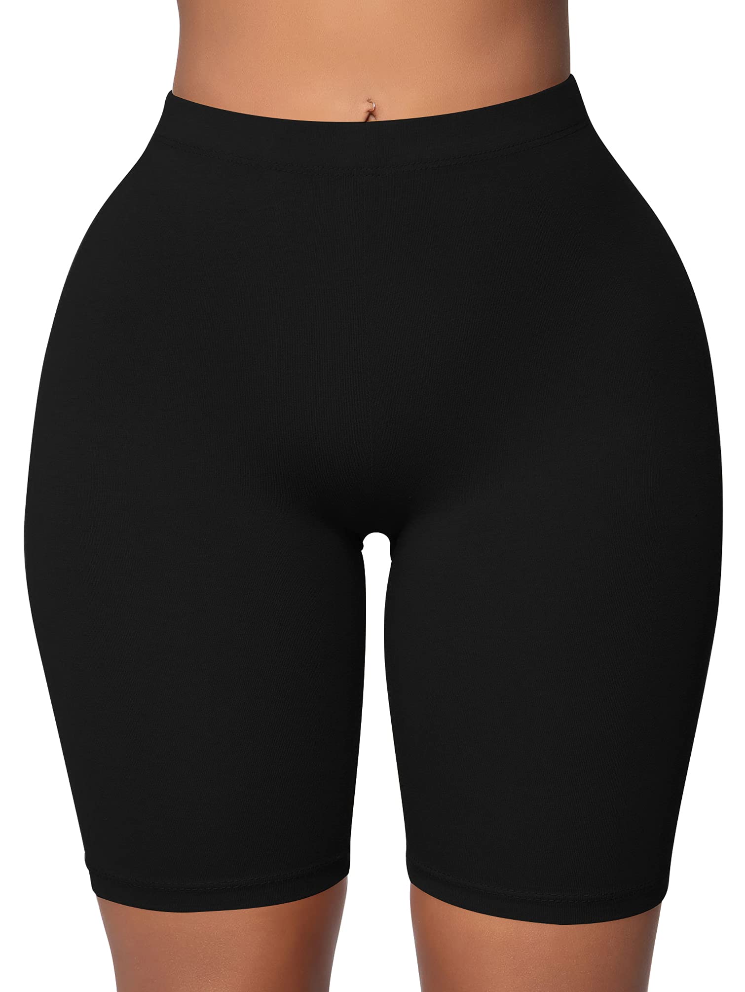 BORIFLORS Women's High Waist Workout Shorts - Yoga Running Gym Athletic Biker Shorts for Women - Perfect for Fitness, Cycling & Lounge Wear