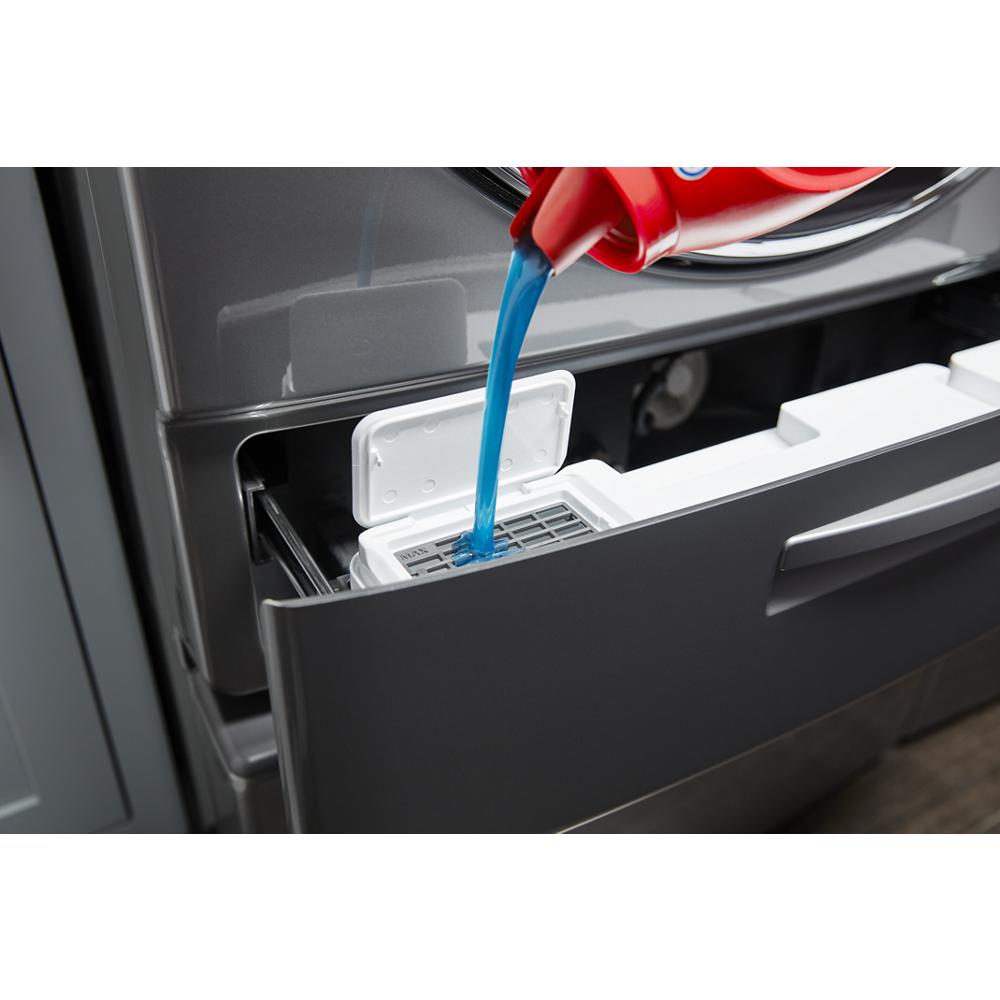 Whirlpool WFW8620HC 5.8 cu.ft. Front Load Washer with Chrome Shadow Finish - Perfect for Laundry Rooms, Apartments & Energy-Efficient Homes