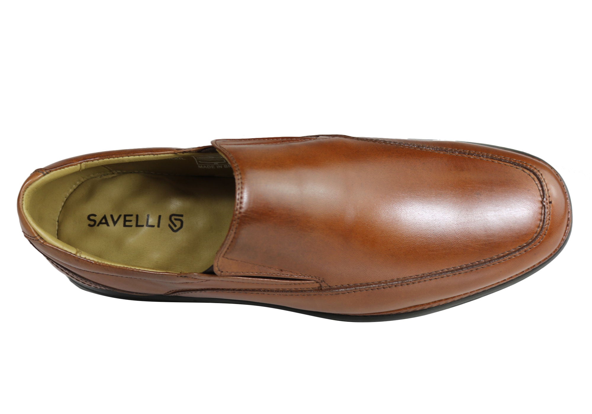 Savelli Baz Men's Massage Ball Comfort Dress Shoes - Handmade in Brazil - Perfect for Office, Business & Formal Occasions