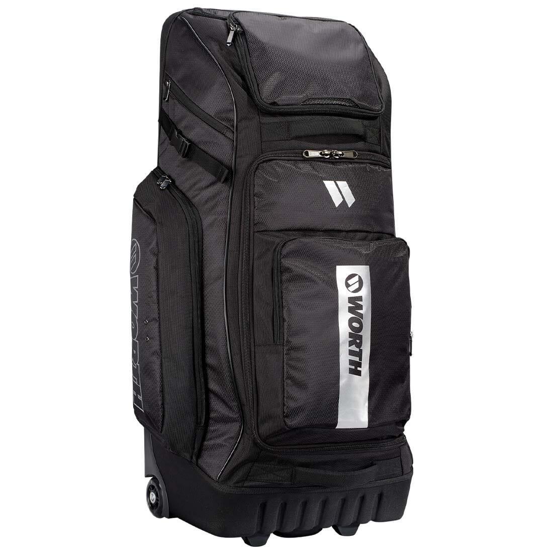 Worth Pro Slowpitch Wheeled Roller Bag - W00682661 | Durable Baseball Equipment for Travel & Games | Perfect for Team Sports & Practice Sessions