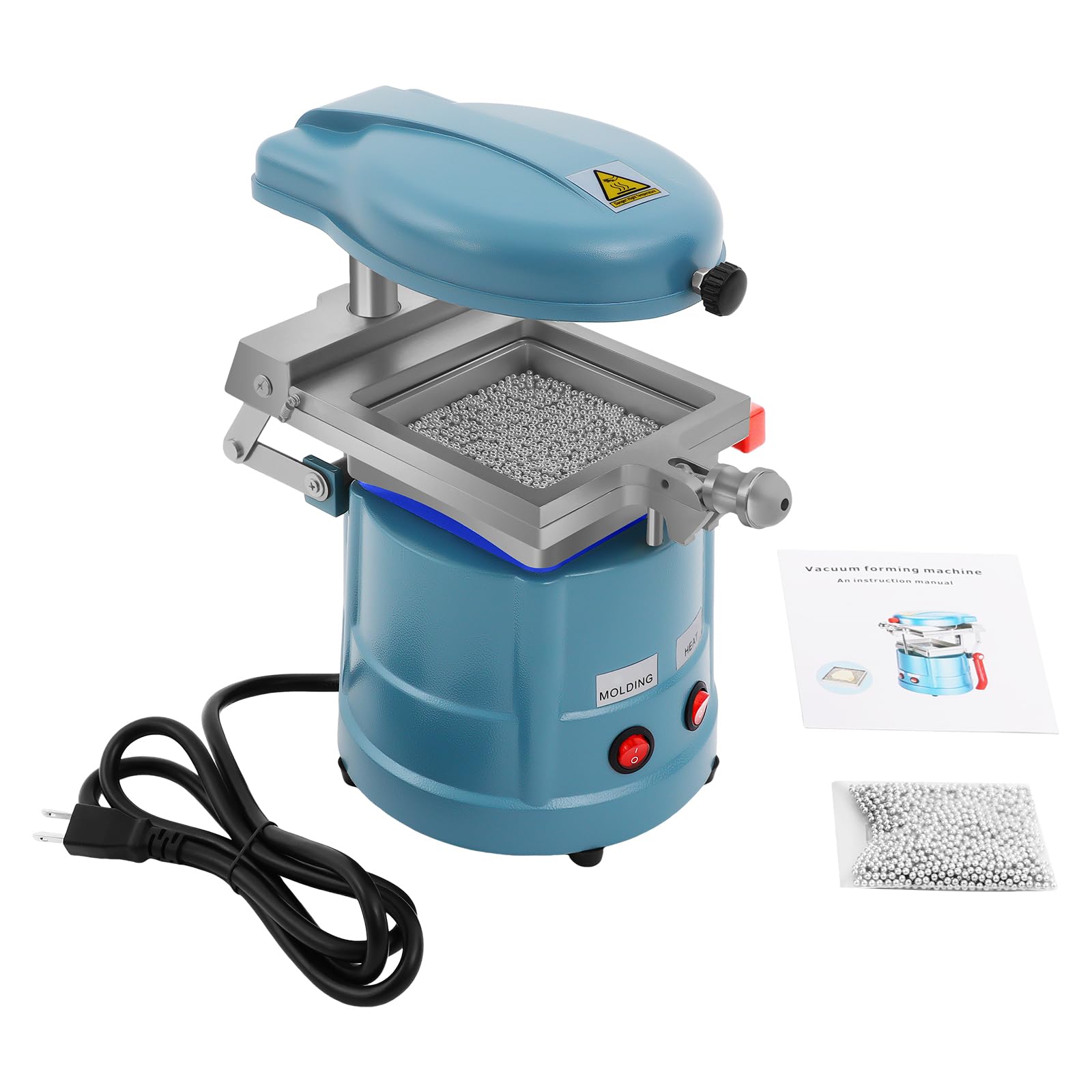 Professional Dental Vacuum Forming Machine for Thermoforming - Lab Equipment for Crowns, Dentures & Mouth Guards | Ideal for Dental Clinics & Laboratories