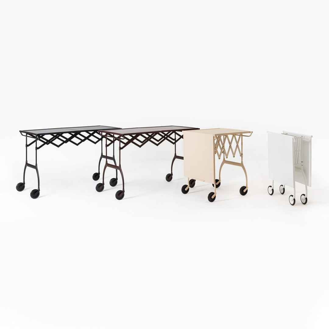 Battista Folding Table - Portable & Lightweight Foldable Table for Camping, Picnics, Outdoor Events & Home Use - Compact Design Easy to Store & Carry