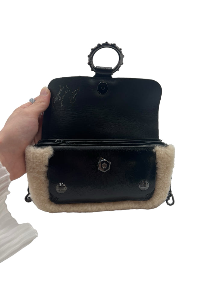 Zadig & Voltaire Kate Wallet for Women - Stylish Black & Beige Leather Wallet with Card Slots - Perfect for Everyday Use, Travel & Gift Giving