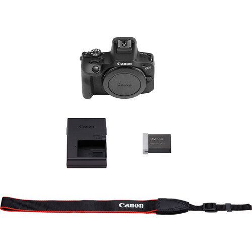 Canon EOS R100 Mirrorless Digital Camera with 18-45mm & 55-210mm Lenses Kit - Perfect for Travel Photography, Vlogging, and Everyday Shooting
