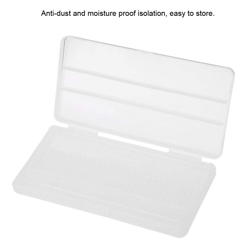 30-Hole Nail Drill Bit Storage Box - Organizer for Manicure & Pedicure Tools