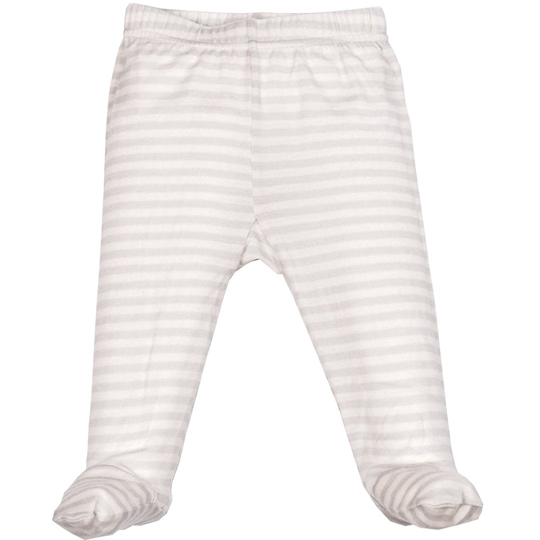 Soft Merino Wool Baby Footed Pants - Warm & Cozy Beige Infant Leggings for Newborns - Perfect for Winter Outfits, Playtime & Sleepwear