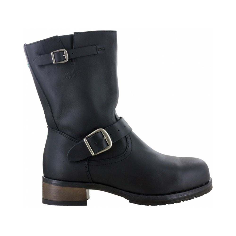 Mellow Walk Vanessa Women's Size 8 Leather Steel Toe Work Boots 412109 - Durable Safety Shoes for Construction, Warehouse & Outdoor Work