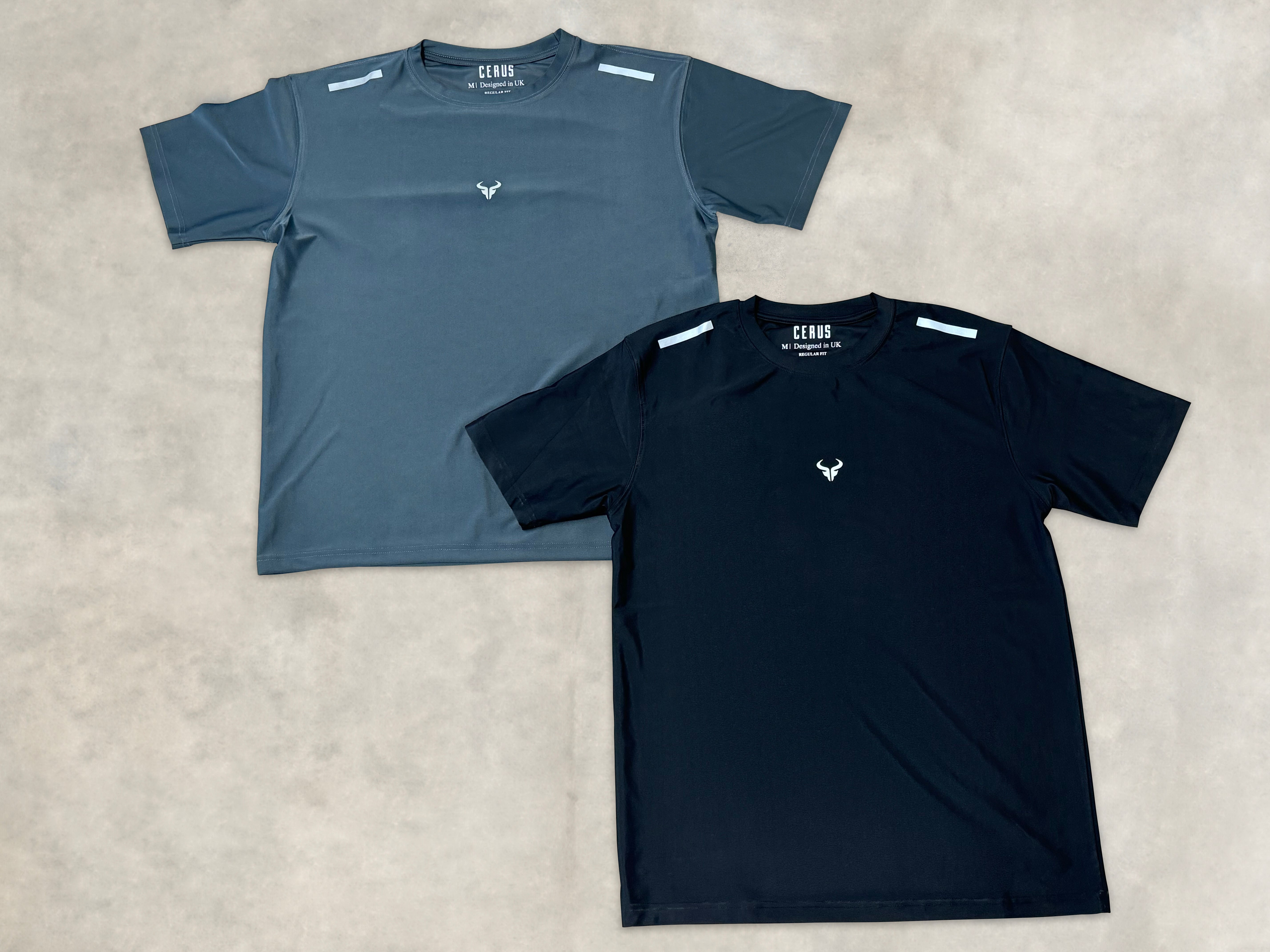 Cerus Grey Janus Men's T-Shirt - Premium Cotton Casual Tee for Everyday Wear | Gym, Workout, Street Style & Lounge Comfort