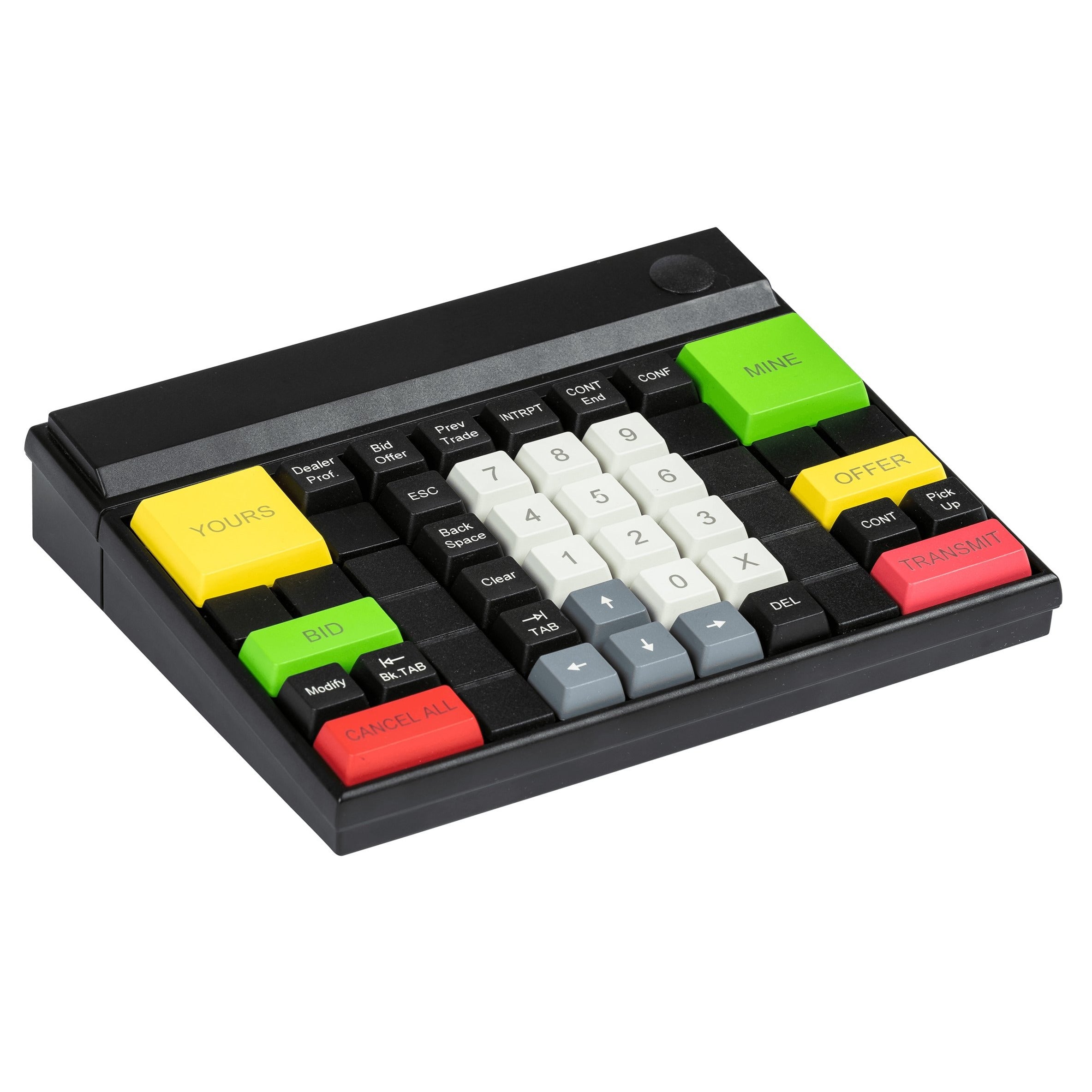 PrehKeyTec MSI 60 POS Keyboard - Durable Retail & Restaurant Point of Sale Keyboard for Fast Checkout - Perfect for Cashiers, Waiters, and Retail Staff