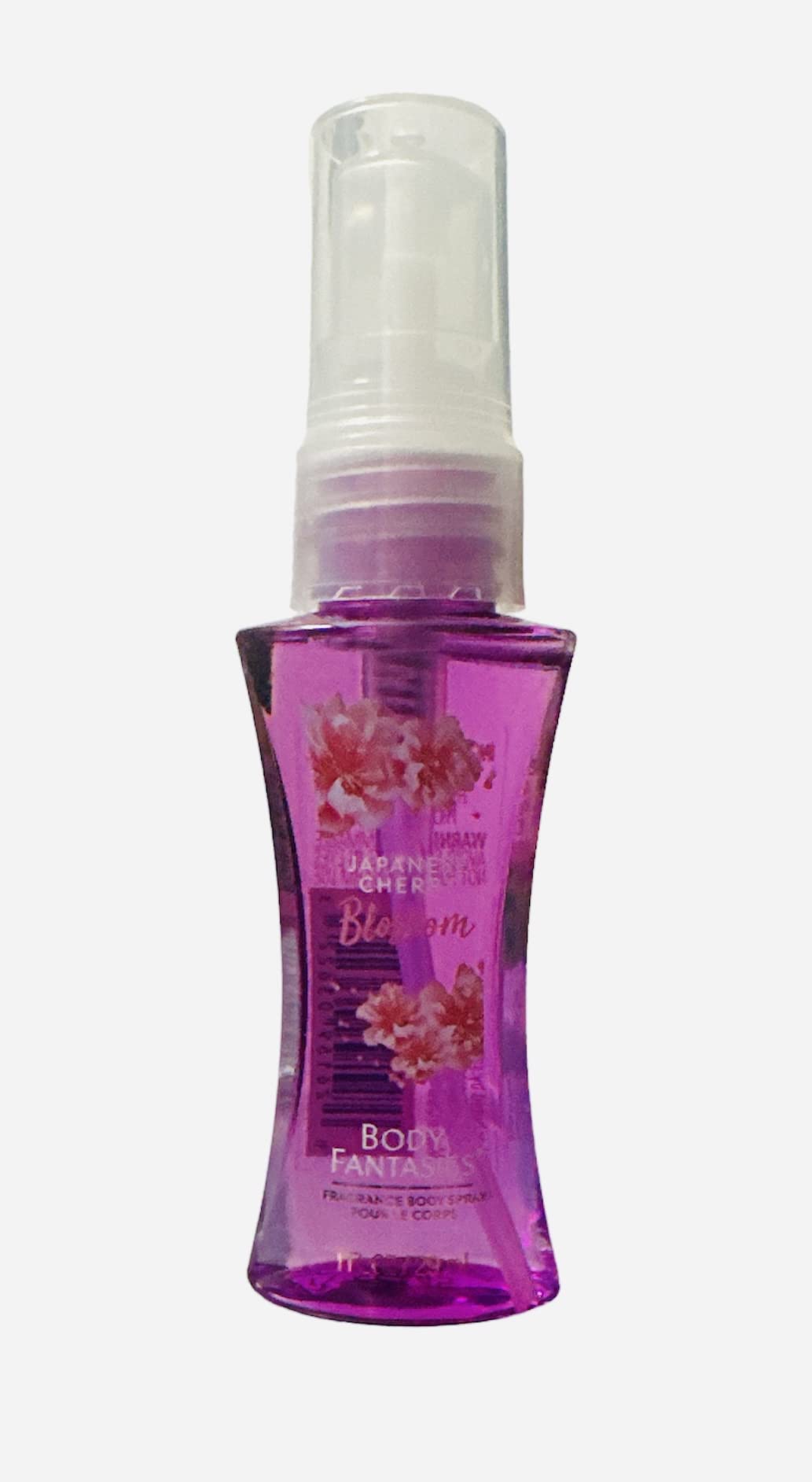 Body Fantasies Signature Japanese Cherry Blossom Perfume Body Spray 1 oz - Light Floral Fragrance for Women, Daily Use & Special Occasions